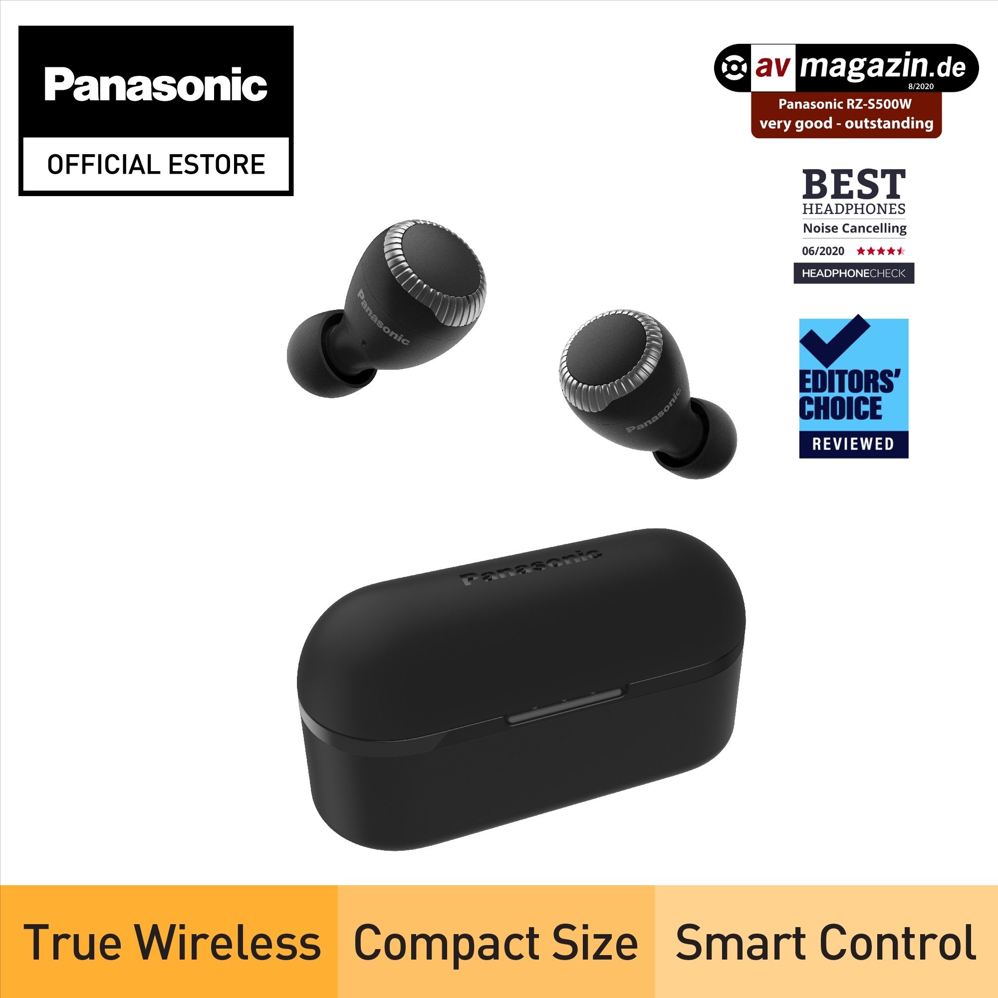 [Pre-order] Panasonic True Wireless Earbud RZ-S500WE-K