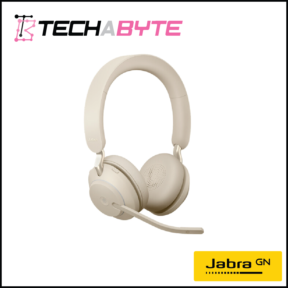 Jabra Evolve2 65 Link380c MS Stereo Beige