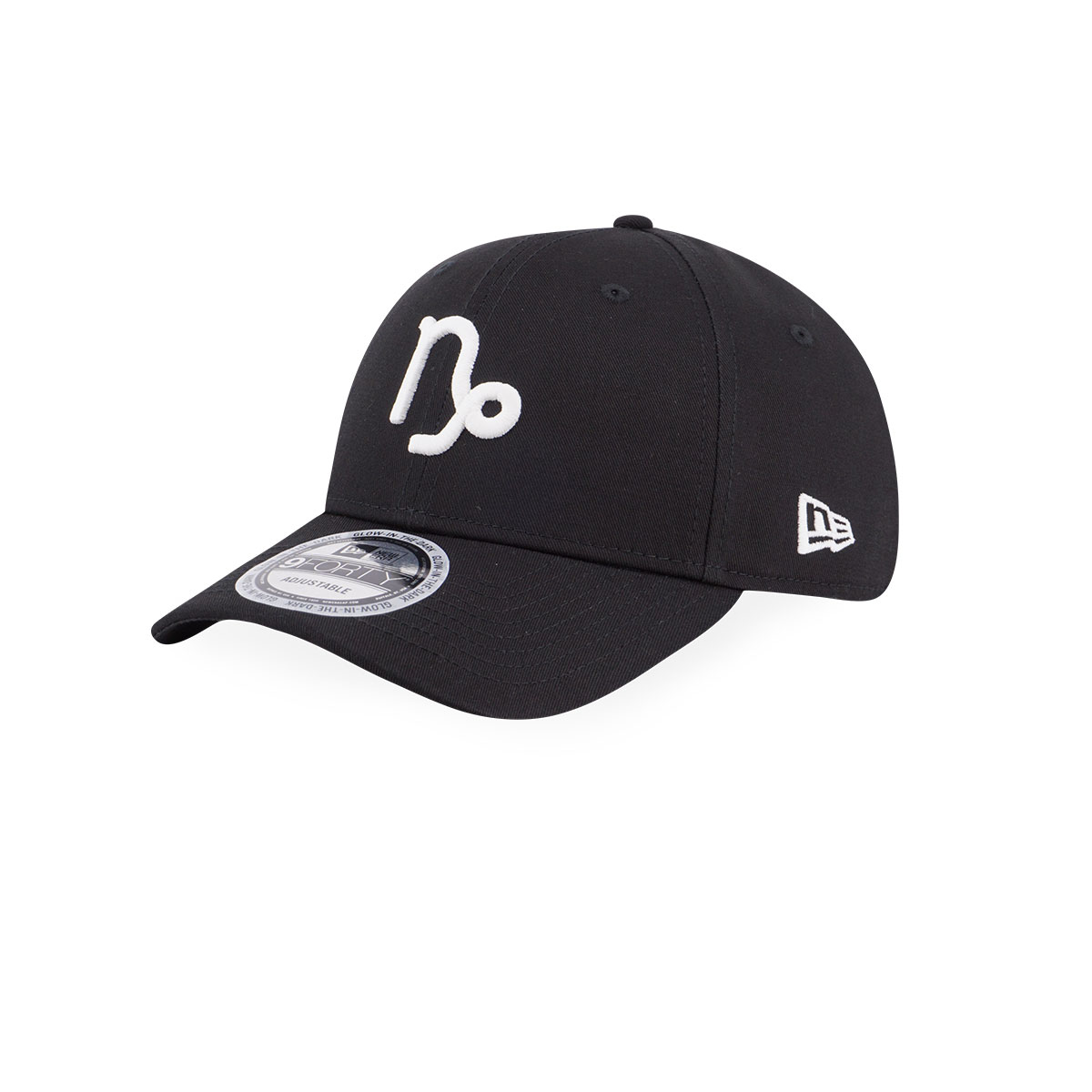 New Era 9FORTY Zodiac Capricorn Black Strapback Cap
