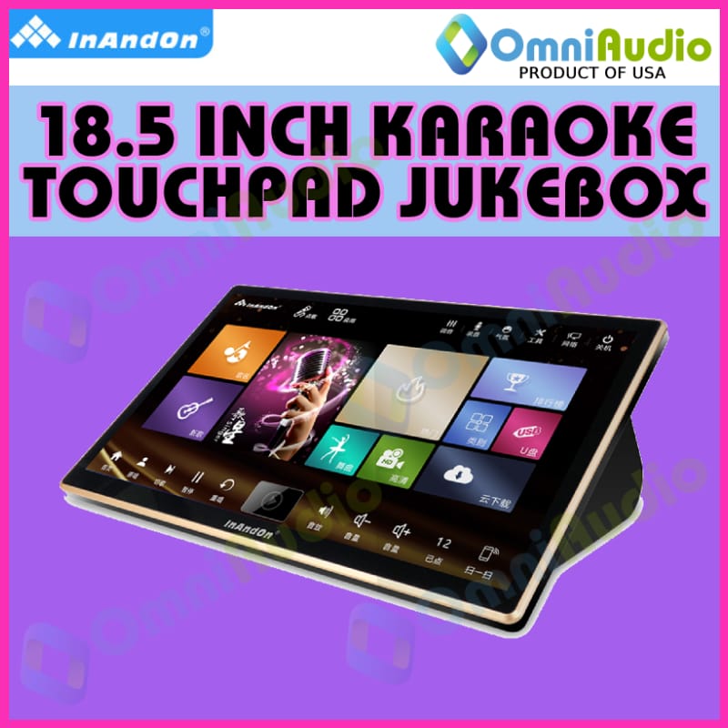 [CHEAPEST IN SG] INANDON 18.5" KOD KARAOKE TOUCHPAD/ TOUCHSCREEN SYSTEM (LOADED WITH ENGLISH/ CHINESE/ MALAY/ CANTONESE/ HOKKIEN/ KOREAN/ JAP/ VIET/ CAMBODIAN MTV SONGS)