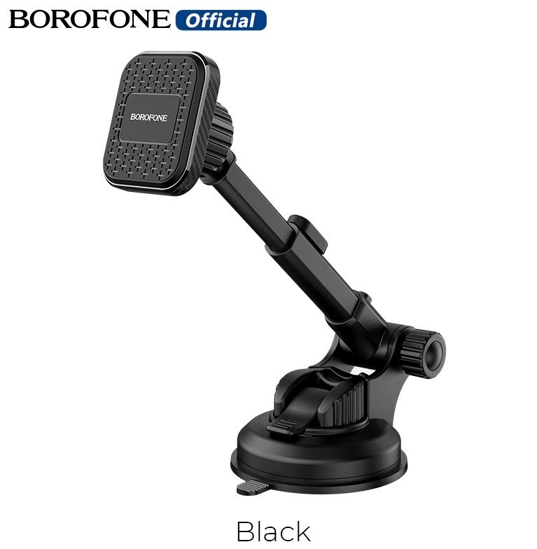 BOROFONE BH21 Universal Magnetic Car Phone Holder Stand In Car For iphone 12 Dashboard Windshield GPS Mount For Xiaomi Samsung