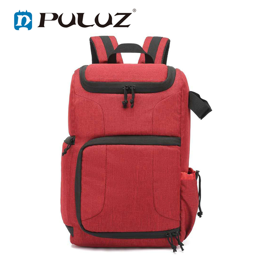 [ Delivery in 3 Days ] PULUZ New Fashion Multi-functional Waterproof Camera Knapsack Large Capacity Portable Travel Camera Bag Backpack for Laptop Canon Nikon Sony DSLR DSLR for Men Women