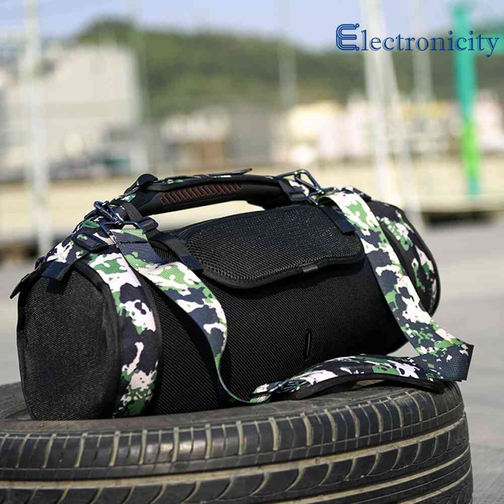 Portable Speaker Carrying Case With Shoulder Strap Audio Storage Bags Sets Accessories Mesh Bag Shockproof Adjustable for JBL BOOMBOX 3/2/1 Generation
