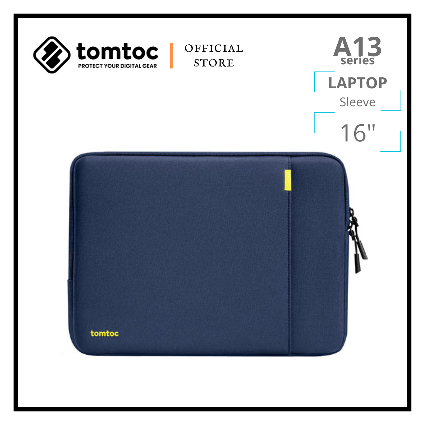 tomtoc A13 Versatile 360 Protective Laptop Sleeve for 16-inch MacBook Pro