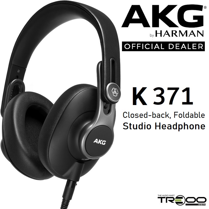 AKG K371 Studio Monitoring Over-Ear Headphone