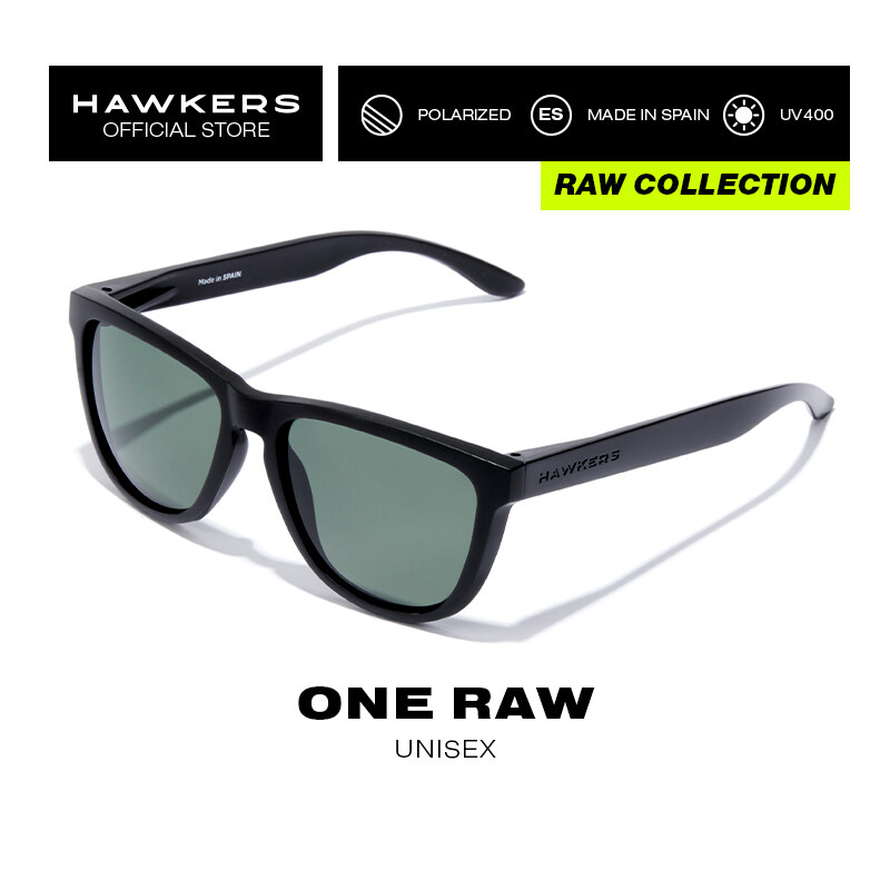 Hawkers  - POLARIZED Black Alligator ONE RAW Para Hombres y Mujeres UV400
