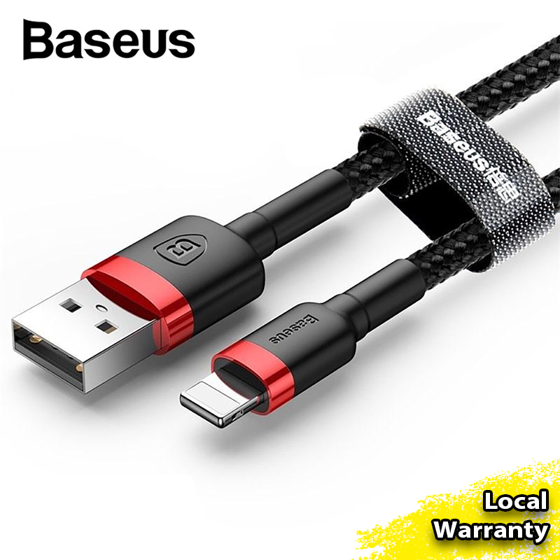 Baseus Kevlar Series for Apple Lightning 8-Pin USB Charging Cable (50CM /100CM / 200CM)