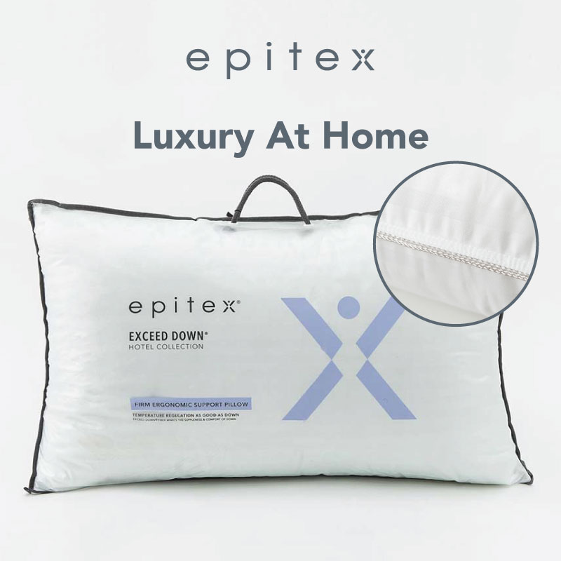Epitex Exceed Down Pillow / Hotel / Medium Firm