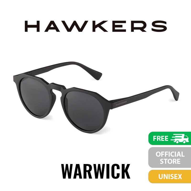 Hawkers - Warwick Carbon Dark Black Sunglasses UV400 Men Women W18TR11
