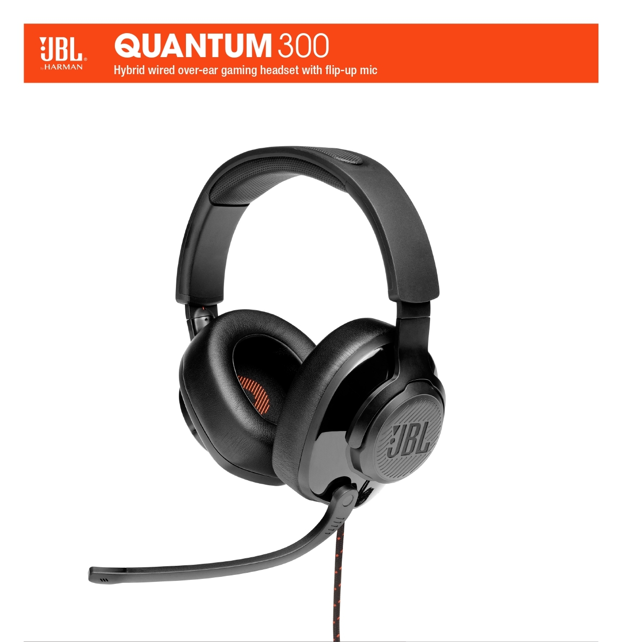 JBL Quantum 300 Gaming Headphone [ FREE SHIPPING ]