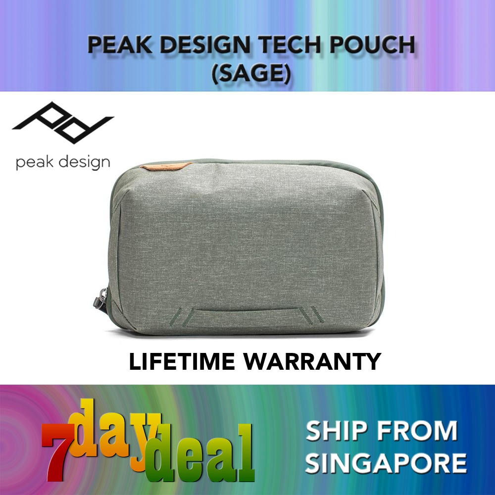 Peak Design Tech Pouch (Black / Sage)