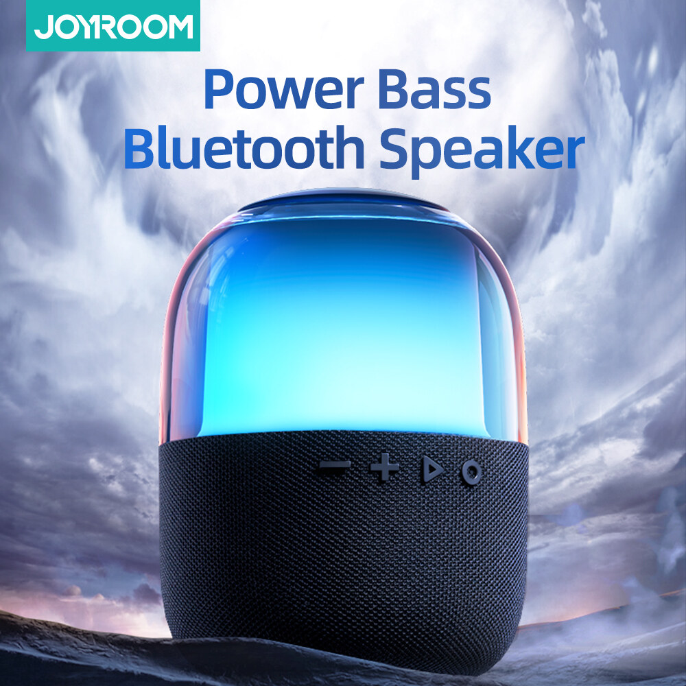 Joyroom Bluetooth Speaker 3D Stereo Subwoofer Deep Bass Speaker Big Sound Speaker Support TF Portable Wireless Speakers
