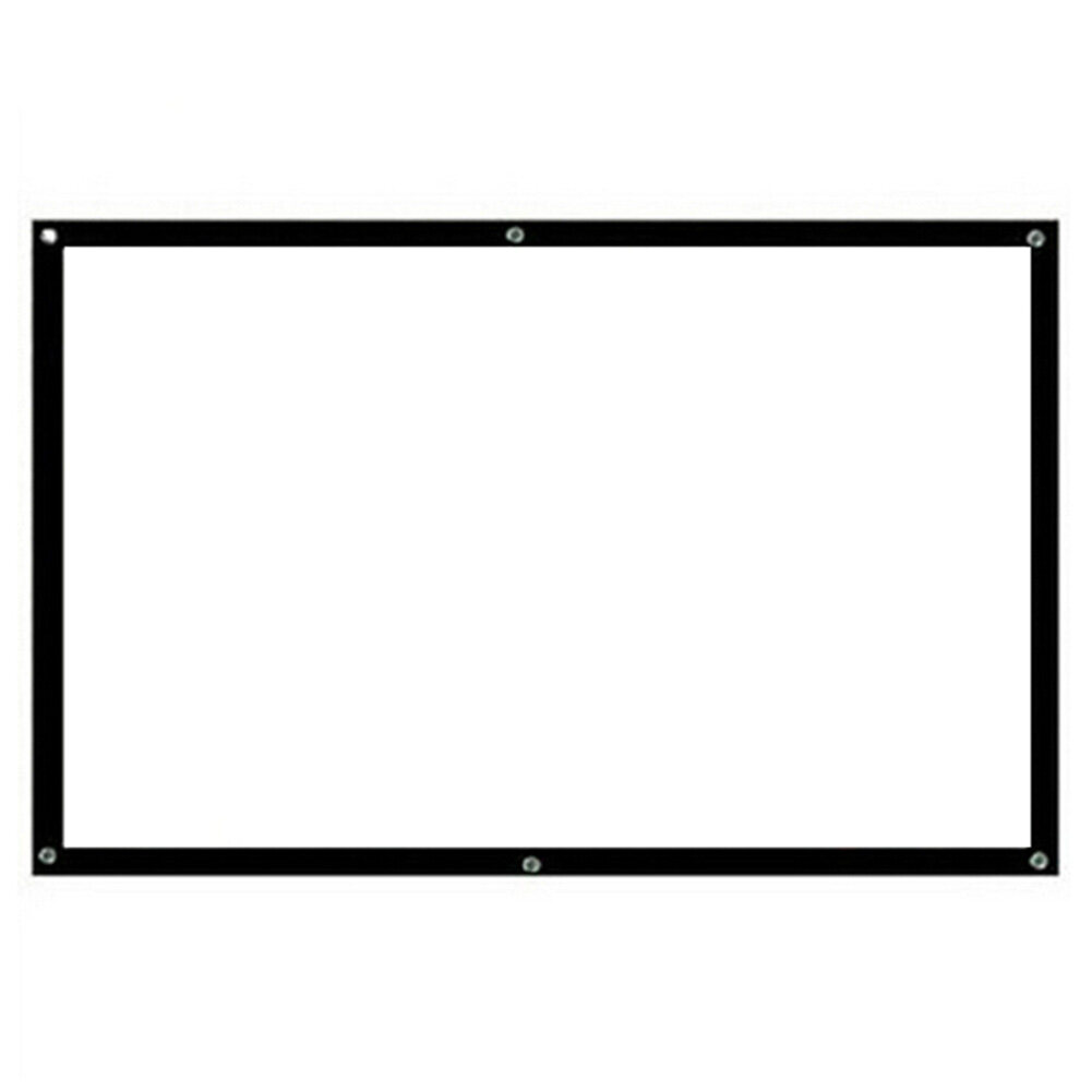100'' inch 16:9 Home Cinema Projector Screen Theater Projection Portable -96145