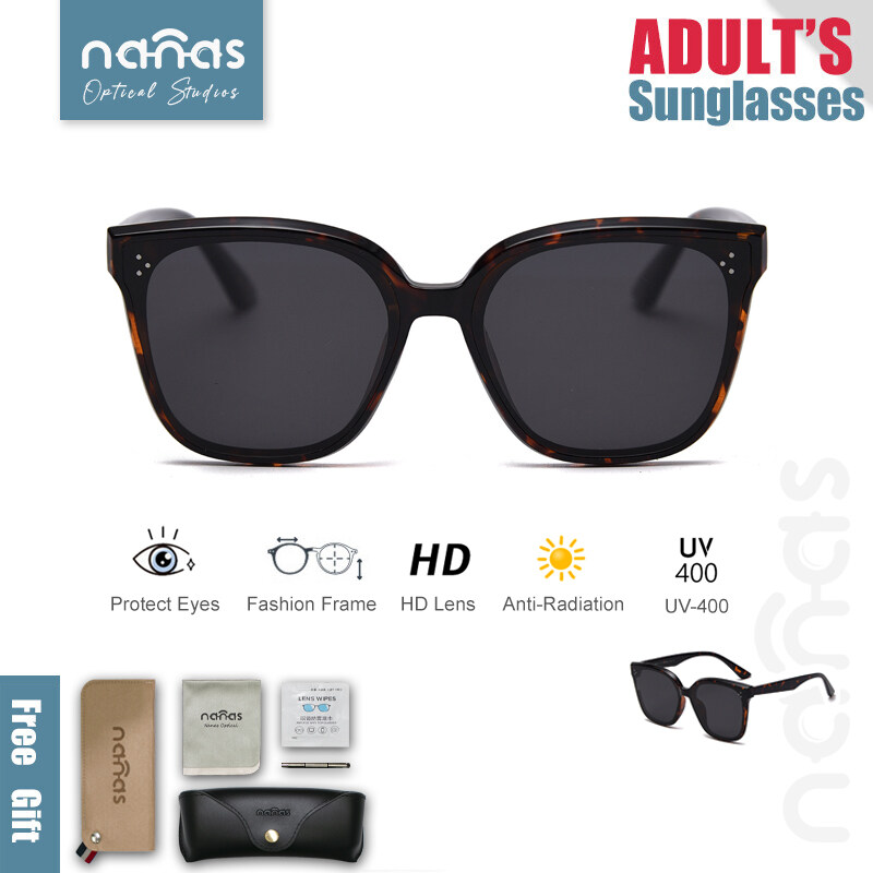 Nanas Gentl Monster Rick Sunglasses for Women sale for Men/ GM Korean Summer Black Oversized Shades for Women for Men with UV Protection/ Sun Glasses for Unisex 6112