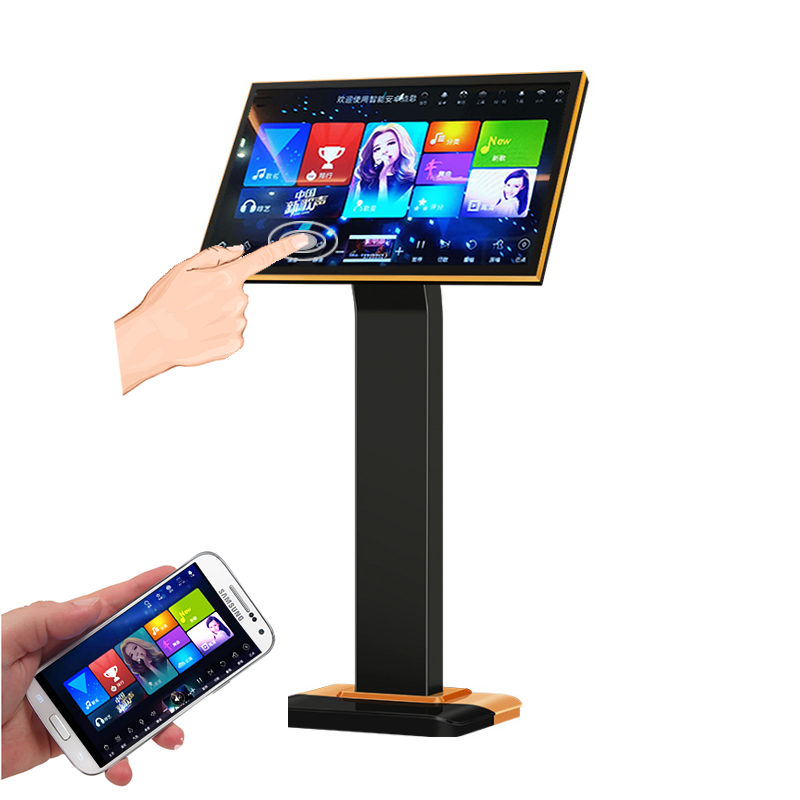 Karaoke Machine,3TB HDD With Chinese,English songs,15''Touch screen,Multi-Language songs on cloud,Android KTV Dual system,Mobile device Select songs.Smart AI ,