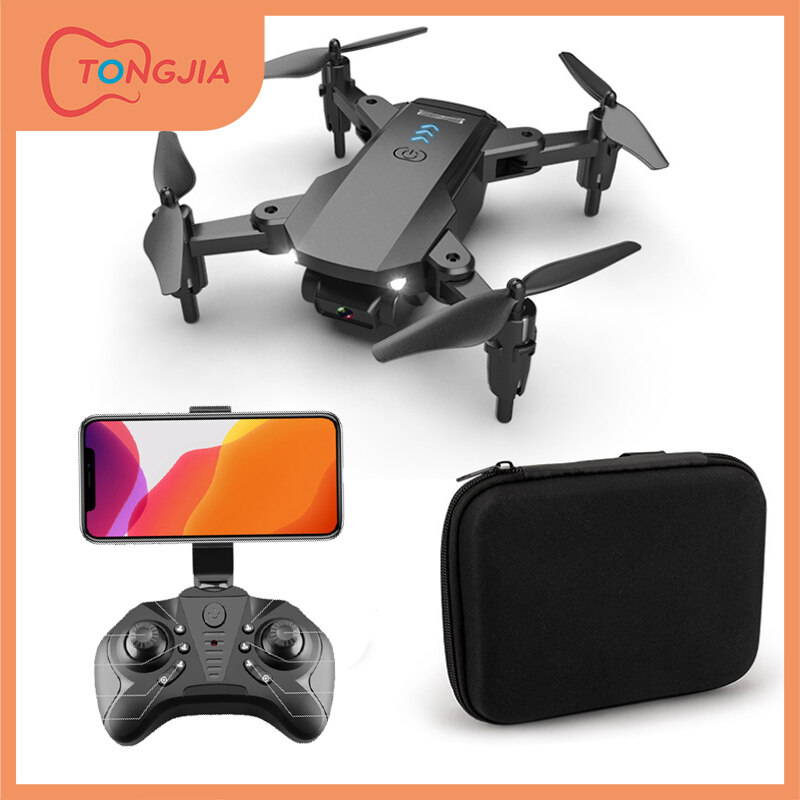 Tongjia Q12 Mini Four-axis Folding Aircraft 4K Dual Camera HD Aerial Photography Long Endurance Children's Remote Control Aircraft