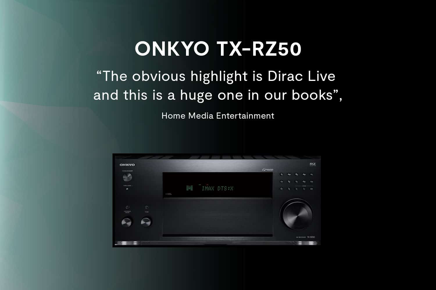 ONKYO TX-RZ50B 9.2 CHANNEL THX CERTIRIED AV RECEIVER (BLACK)