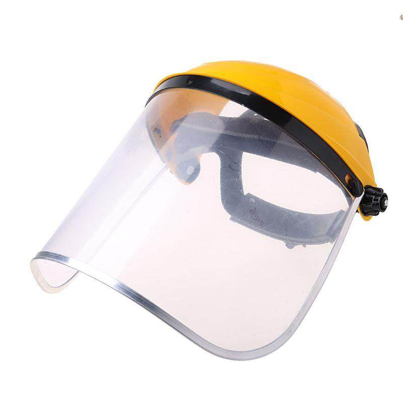 Audio Gool Clear Full Face Shield Safety Helmet Visor Mask For Automotive Construction