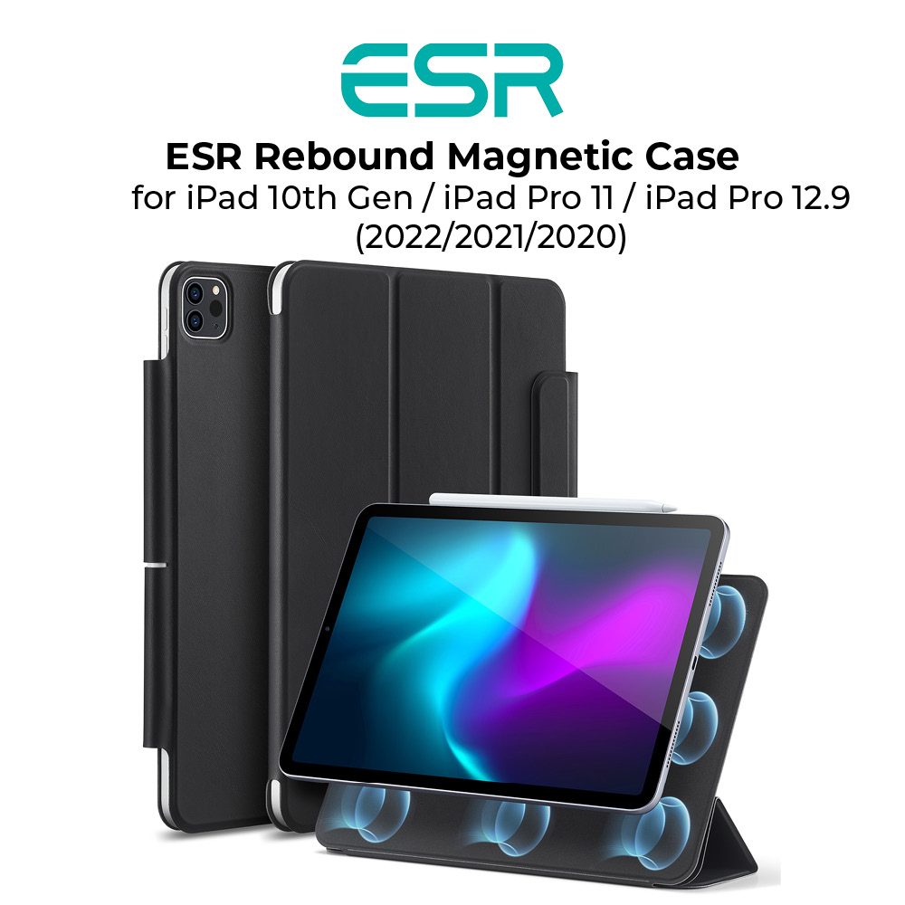 ESR Rebound Magnetic Case for iPad 10th Gen/iPad Pro 12.9/11 (2022/2021/2020)