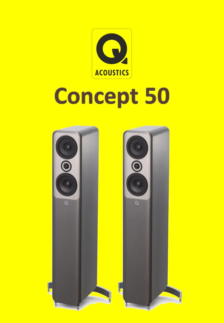 Q ACOUSTICS Concept 50 Floorstanding Speakers